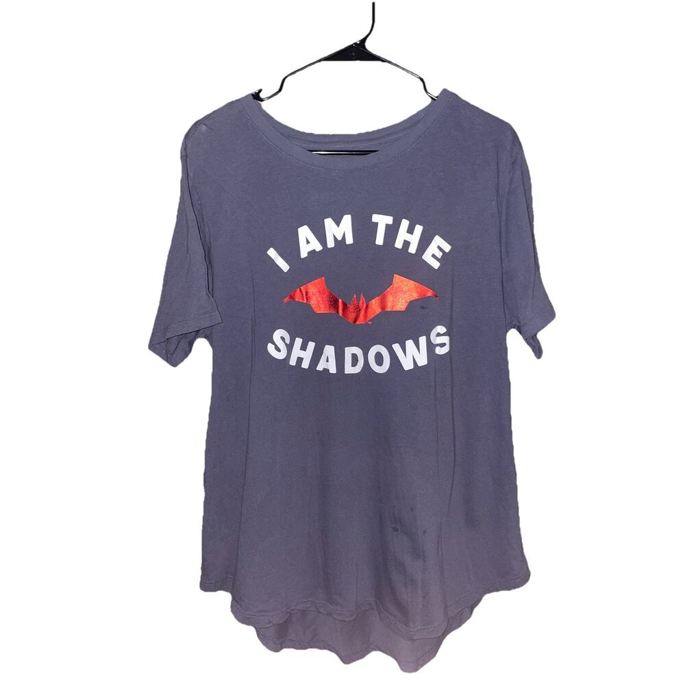 Women’s The Batman Shirt “I Am The Shadows” Sz XXXL 100% Cotton